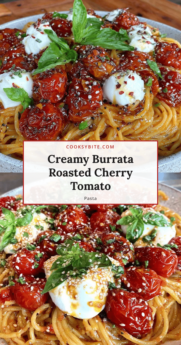 creamy roasted cherry tomato pasta recipe