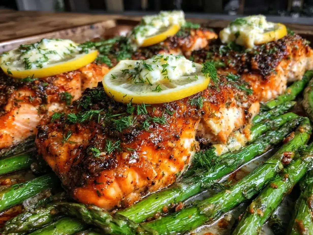 easy sheet pan salmon preparation steps