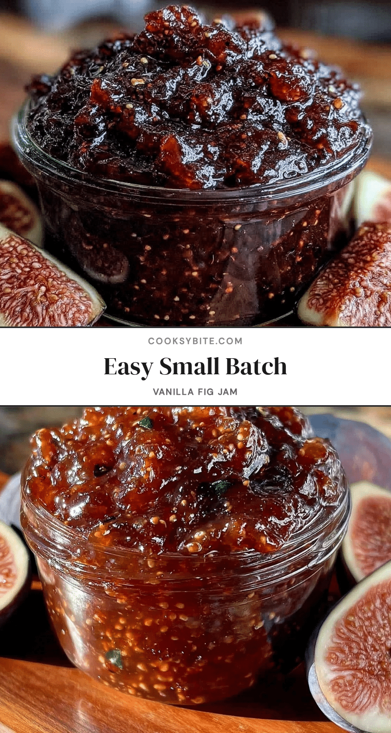 easy small batch fig jam recipe