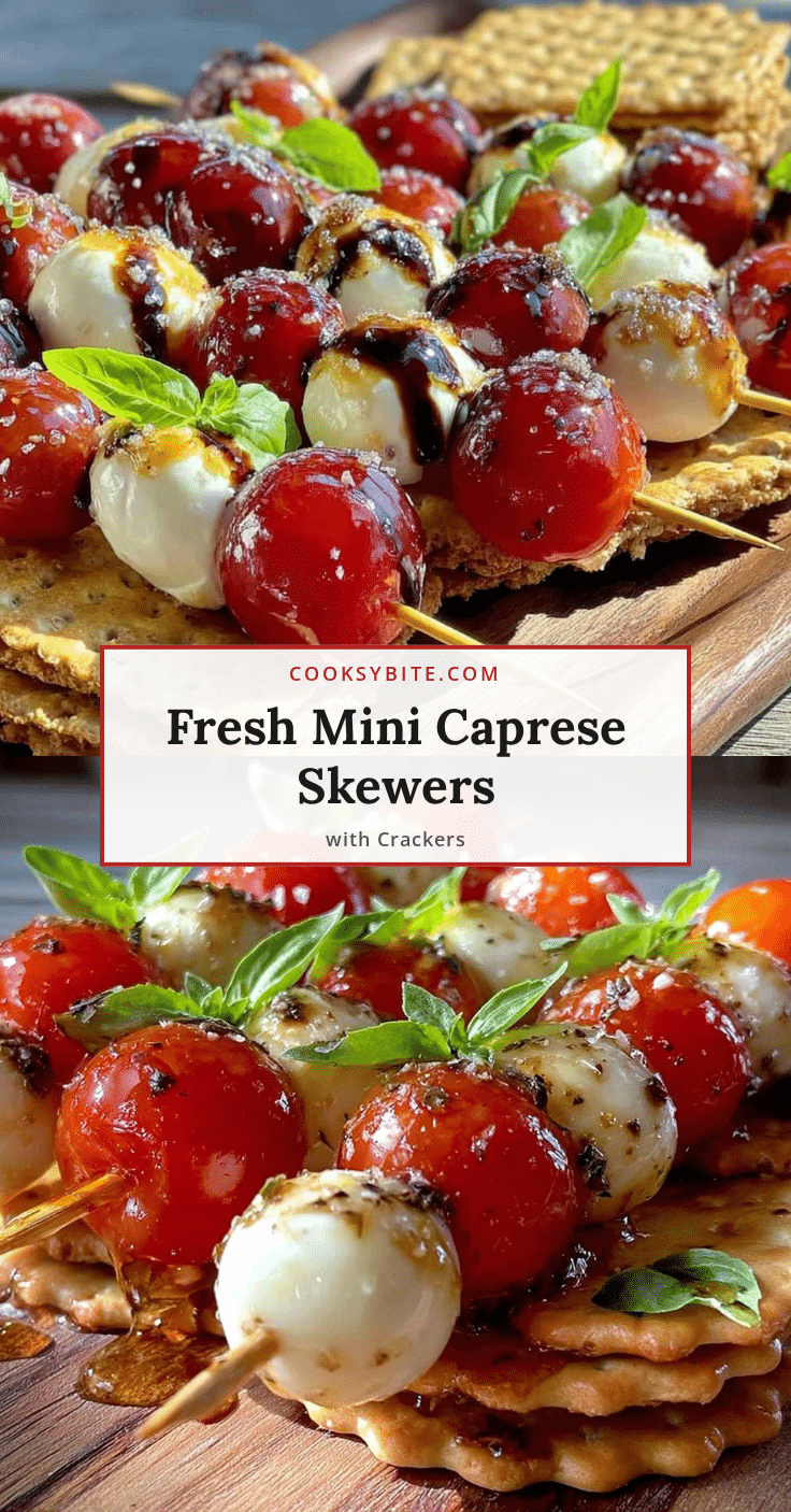 fresh mini caprese skewers recipe