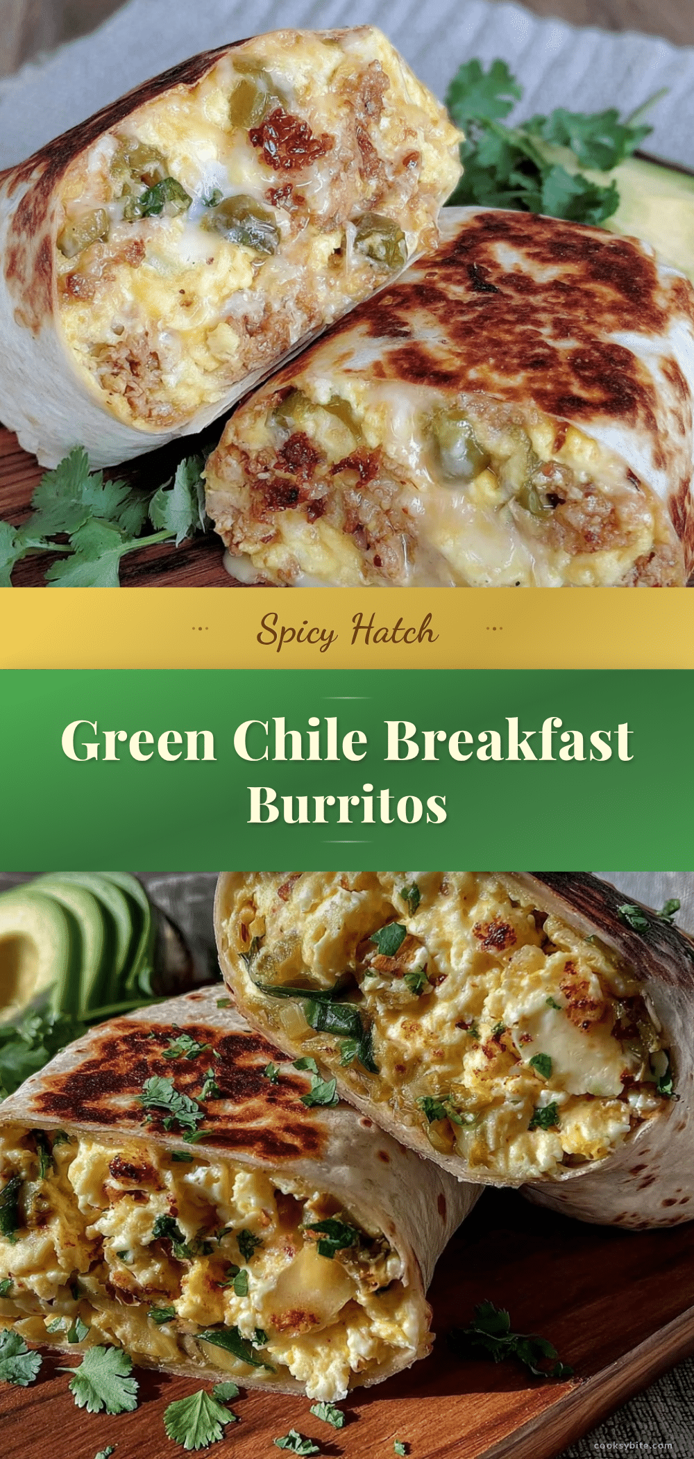 hatch green chile breakfast burritos recipe