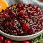 make-ahead cranberry orange sauce - featured image
