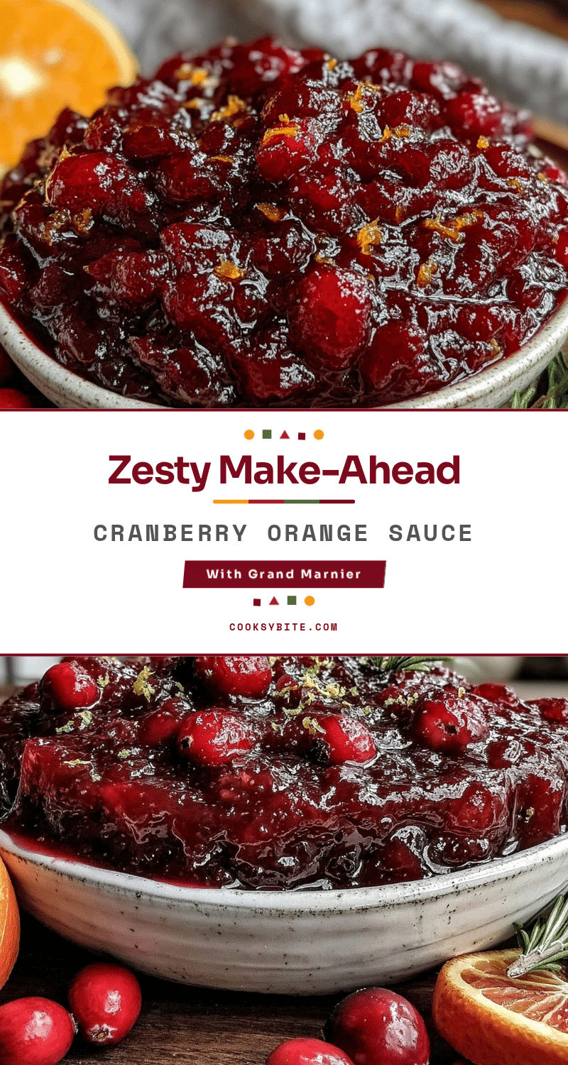 make-ahead cranberry orange sauce recipe