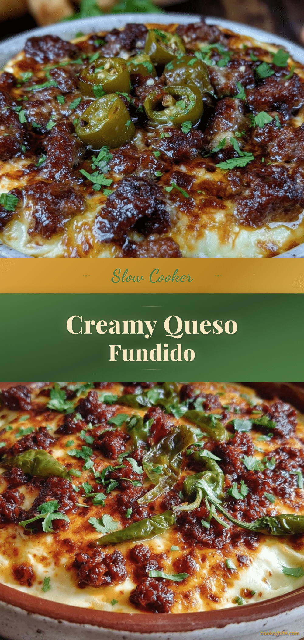 slow cooker queso fundido recipe