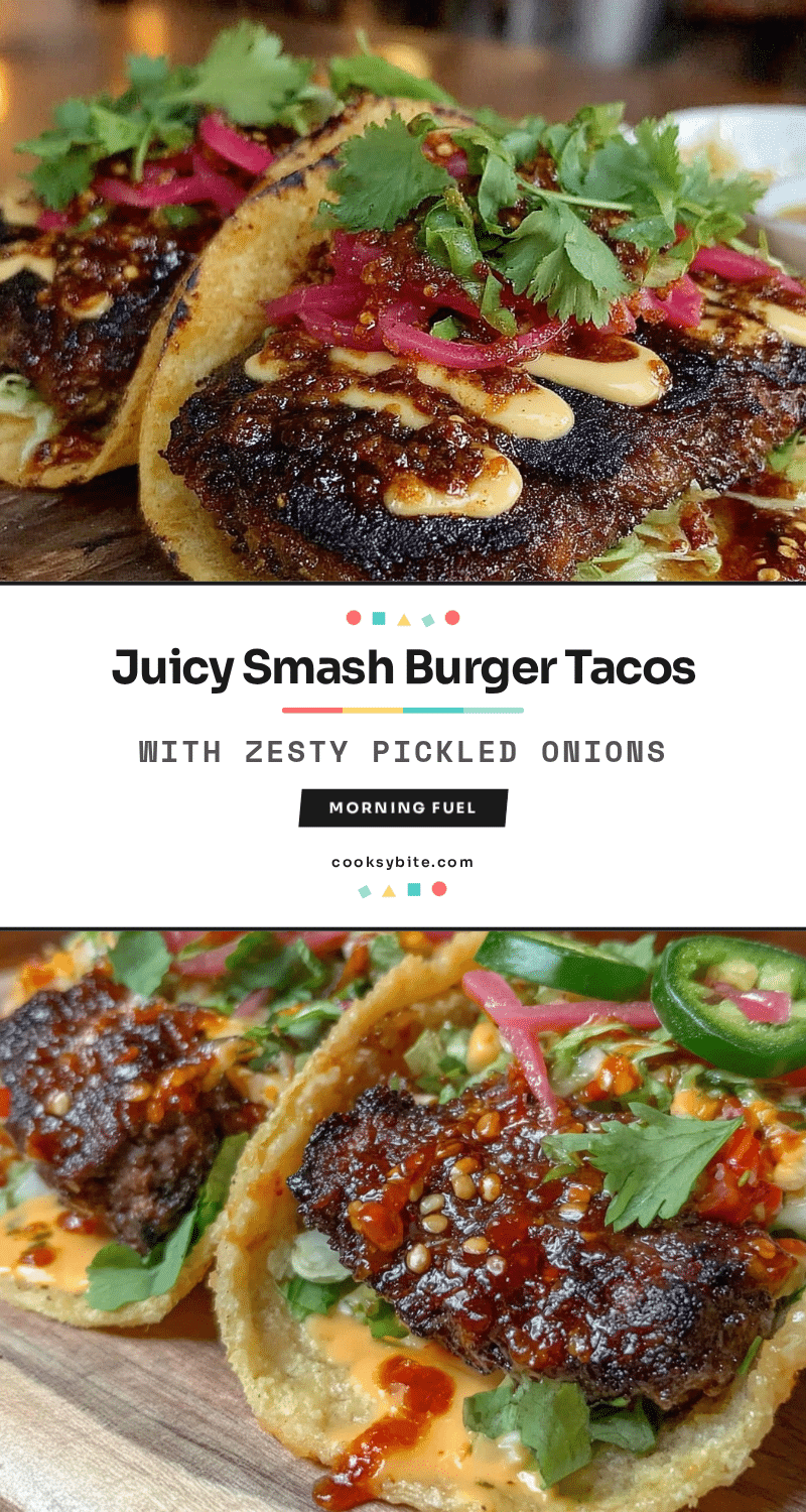 smash burger tacos recipe