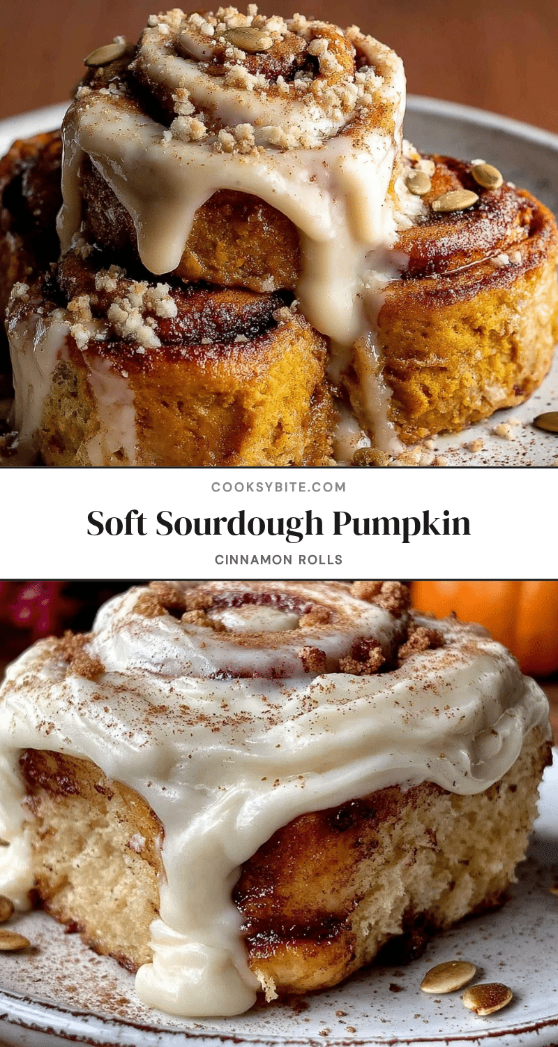 sourdough pumpkin cinnamon rolls recipe