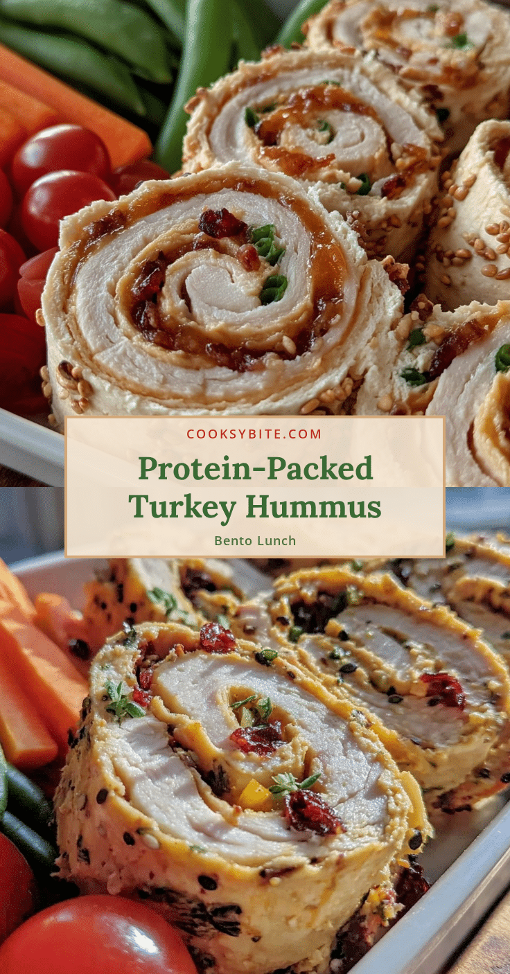 turkey and hummus roll-ups recipe