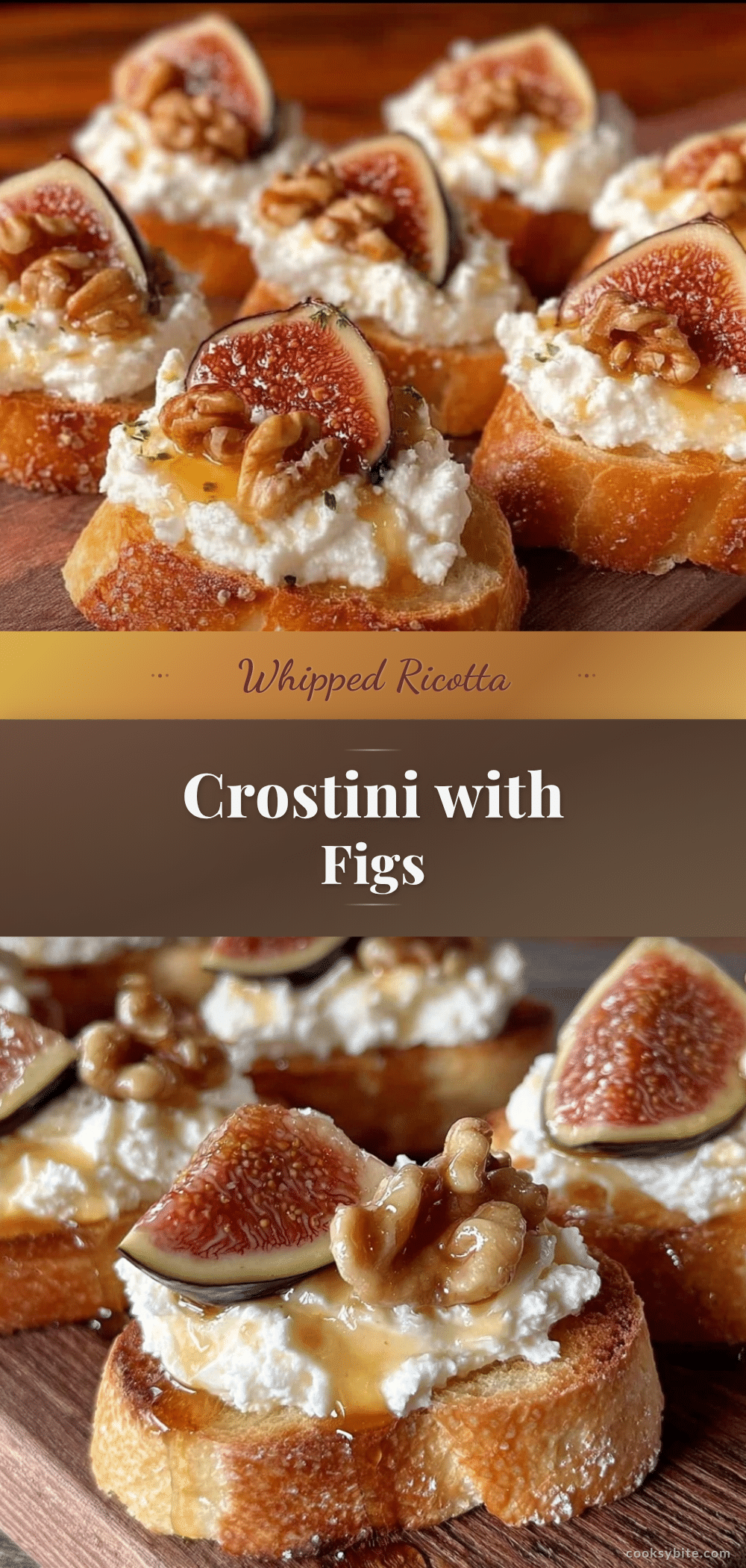 whipped ricotta crostini recipe
