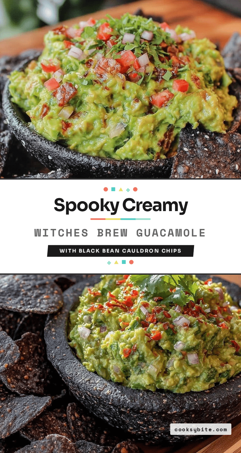 Witches Brew Guacamole recipe