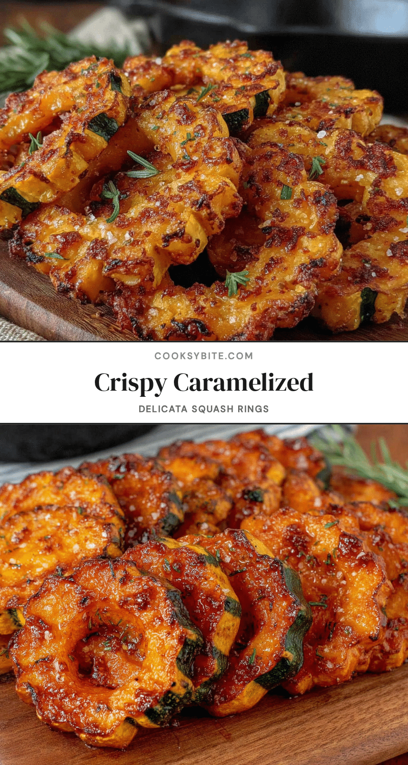 10-minute crispy oven-roasted delicata squash rings recipe