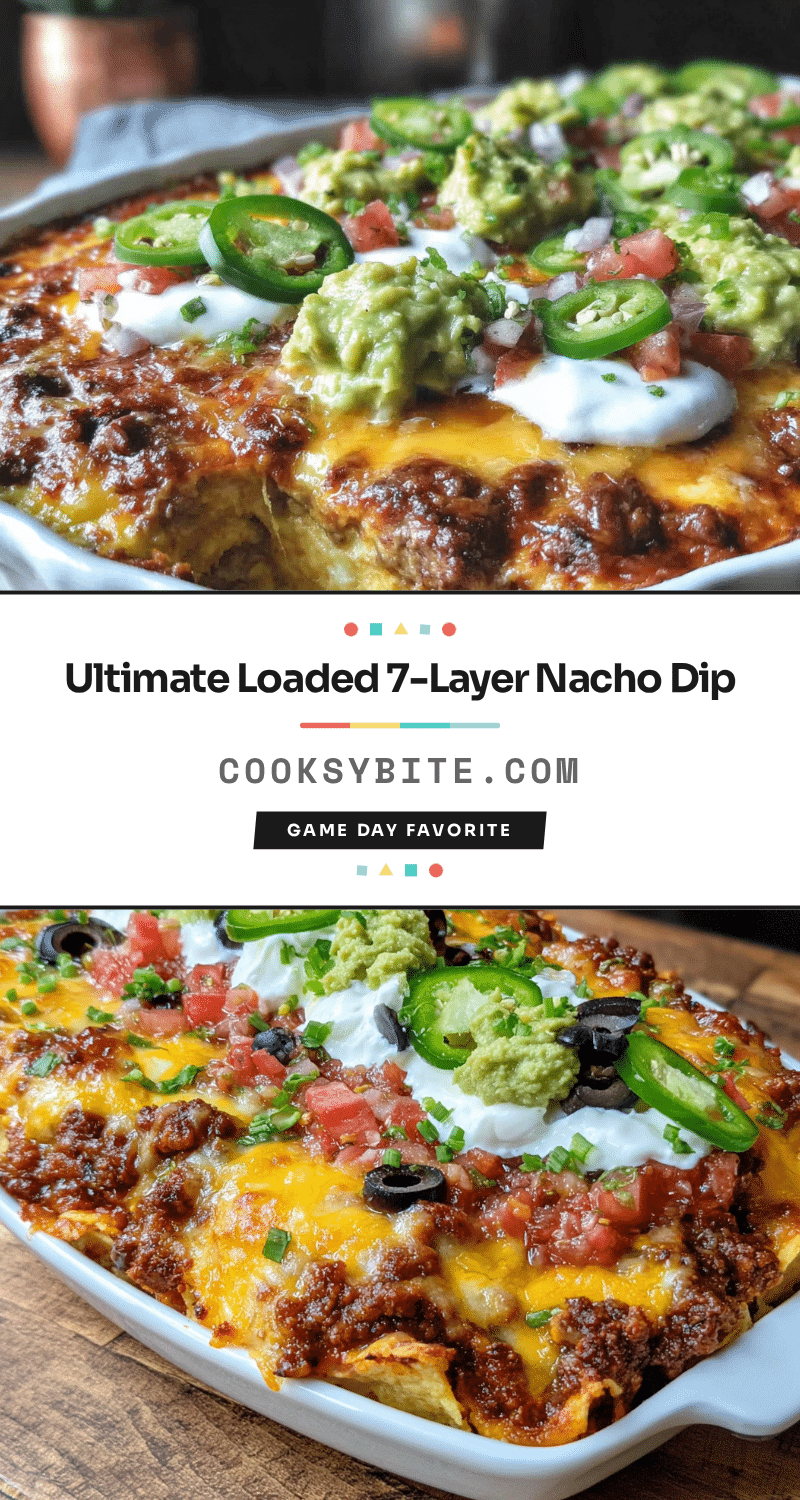 7-layer nacho football dip recipe