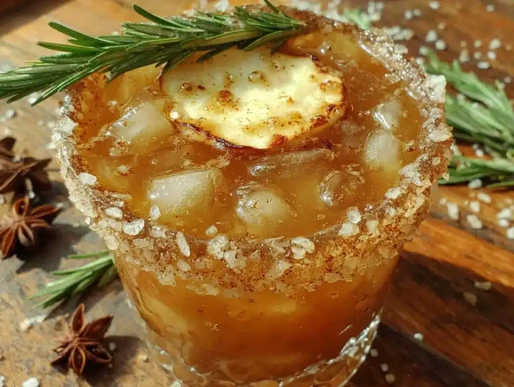 apple cider margarita - featured image