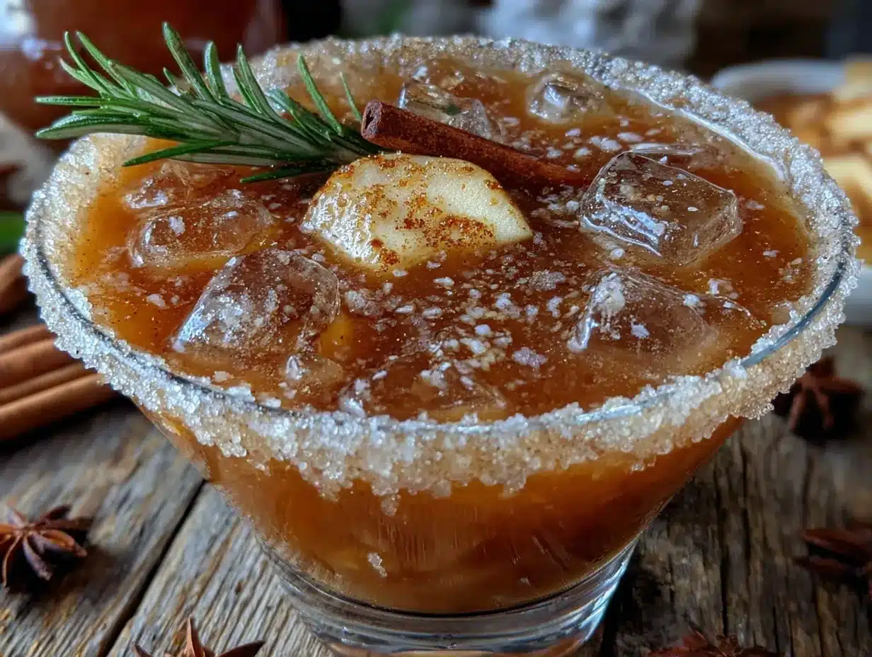 apple cider margarita preparation steps
