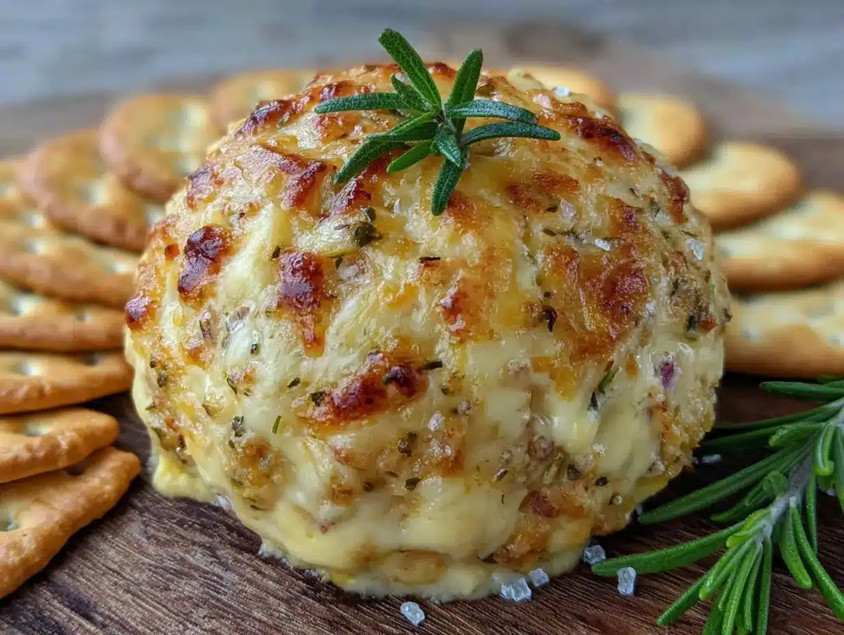 baked cheese ball preparation steps