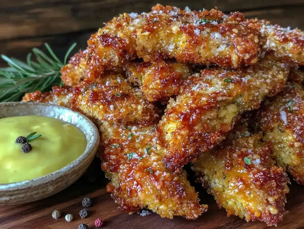 baked Parmesan chicken tenders - featured image