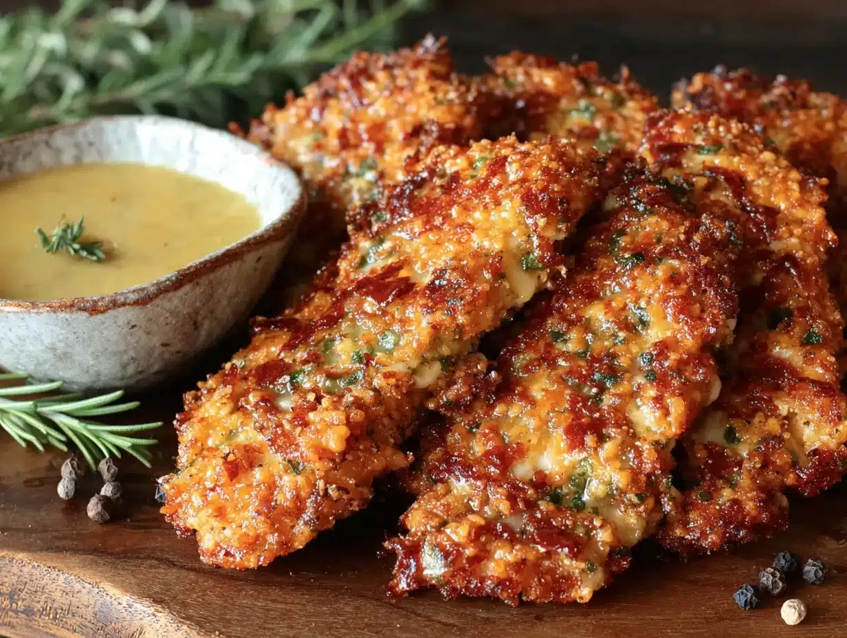 baked Parmesan chicken tenders preparation steps