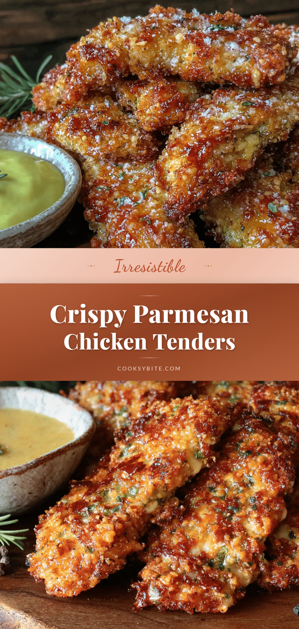 baked Parmesan chicken tenders recipe