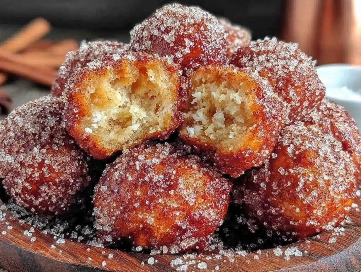 baked pumpkin donut holes preparation steps