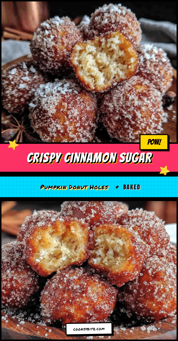baked pumpkin donut holes recipe