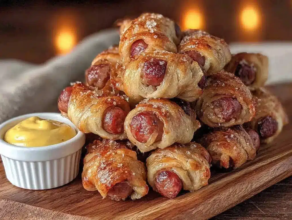 best easy mummy hot dog bites for halloween - featured image