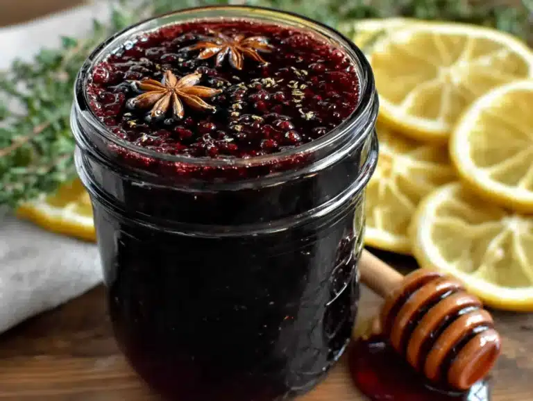 best homemade elderberry syrup - featured image