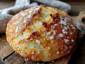 best homemade sourdough starter bread recipe no yeast - featured image