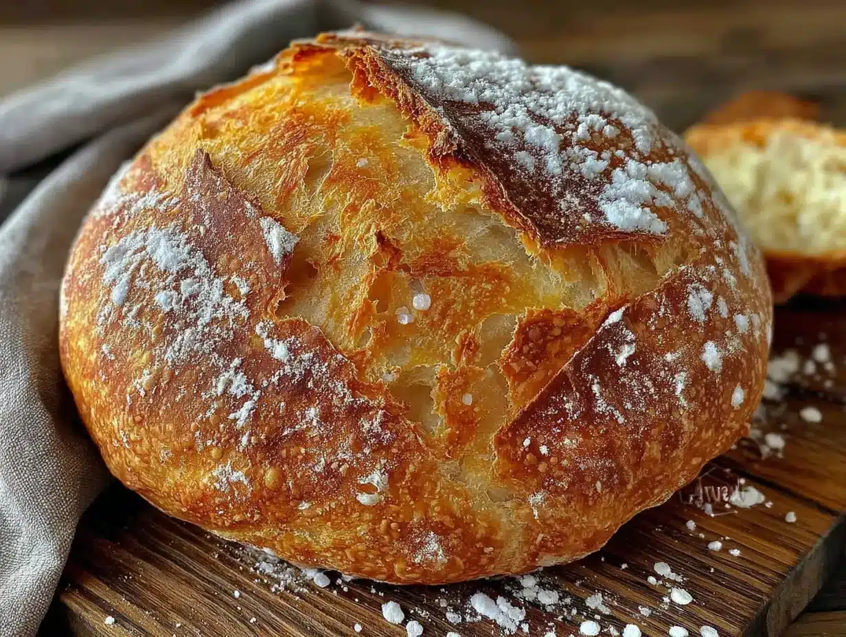 best homemade sourdough starter bread recipe no yeast preparation steps