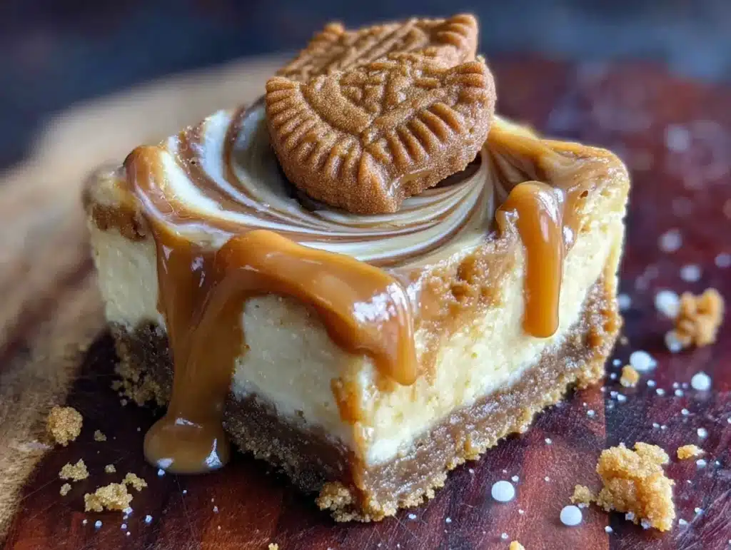 Biscoff cheesecake bars - featured image