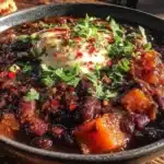 black bean pumpkin chili - featured image
