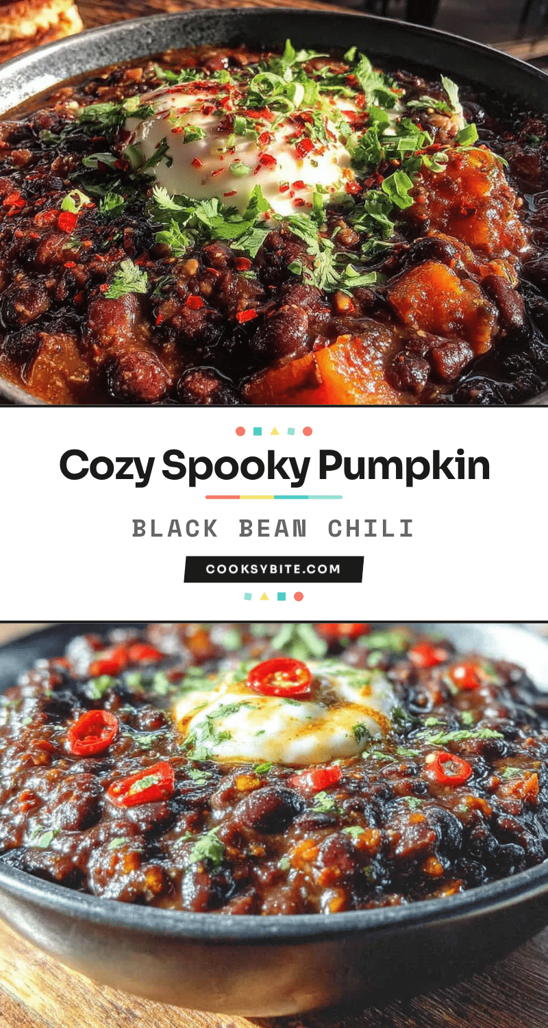 black bean pumpkin chili recipe