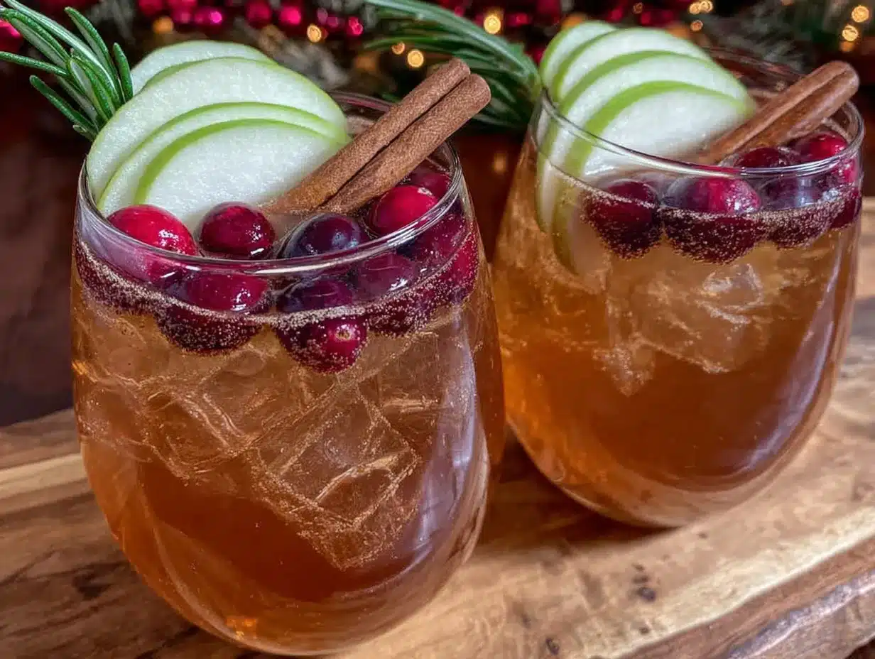 bourbon apple cider sangria preparation steps