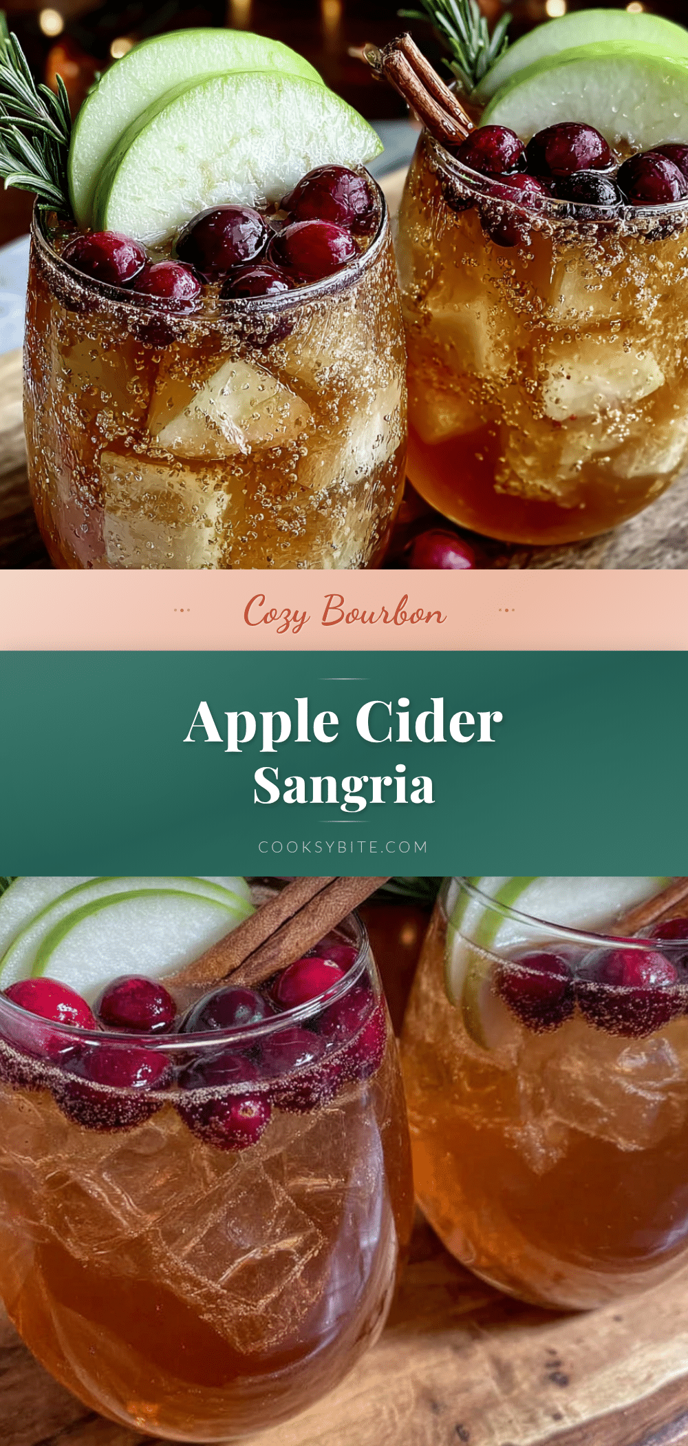 bourbon apple cider sangria recipe