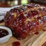 brown sugar glazed meatloaf - featured image