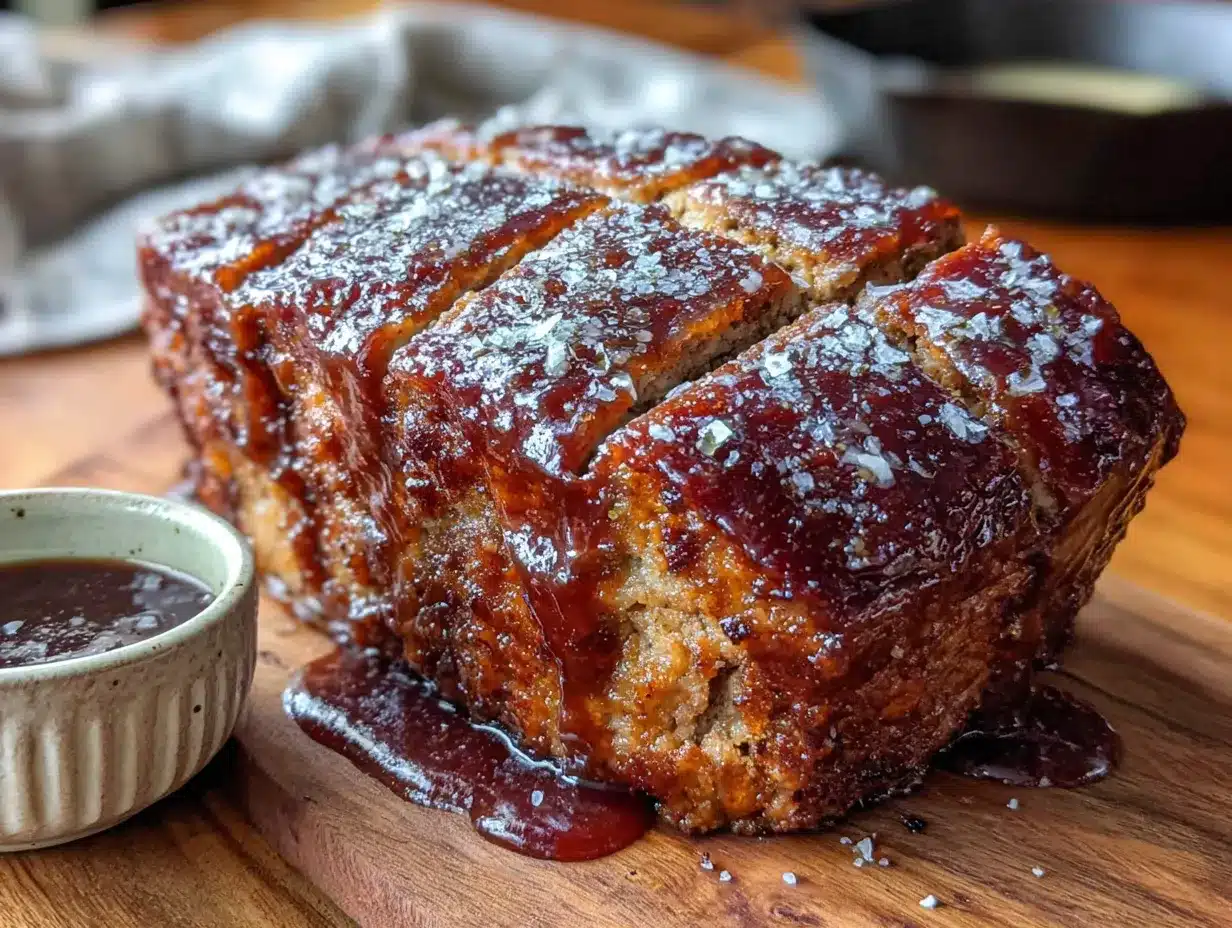 brown sugar glazed meatloaf preparation steps
