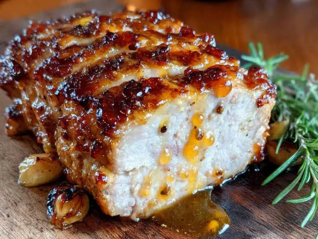 brown sugar glazed turkey breast for two - featured image