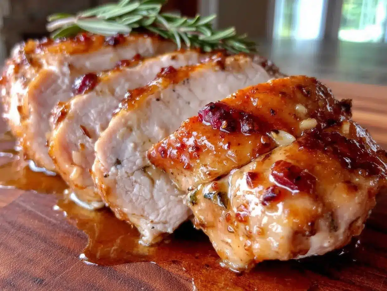 brown sugar glazed turkey breast for two preparation steps