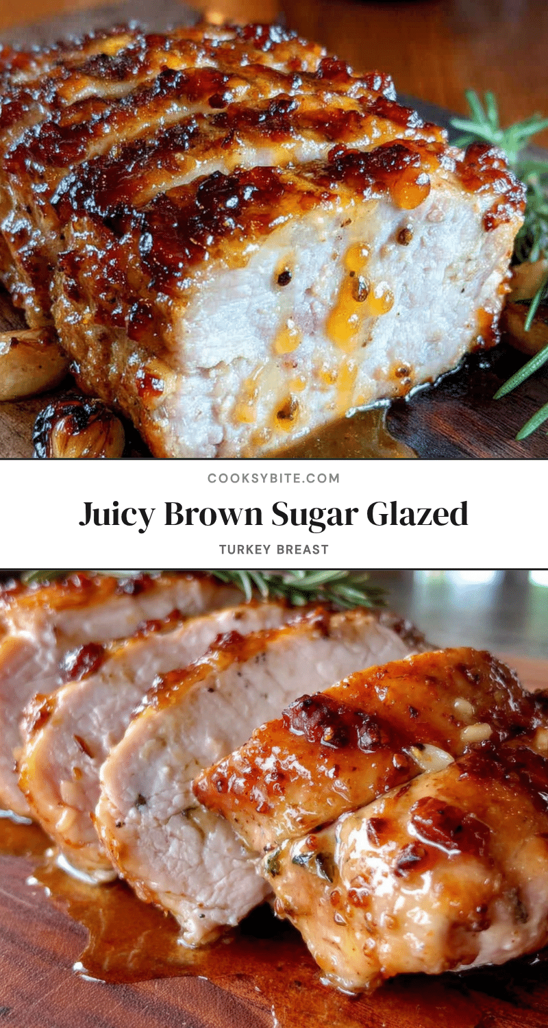 brown sugar glazed turkey breast for two recipe