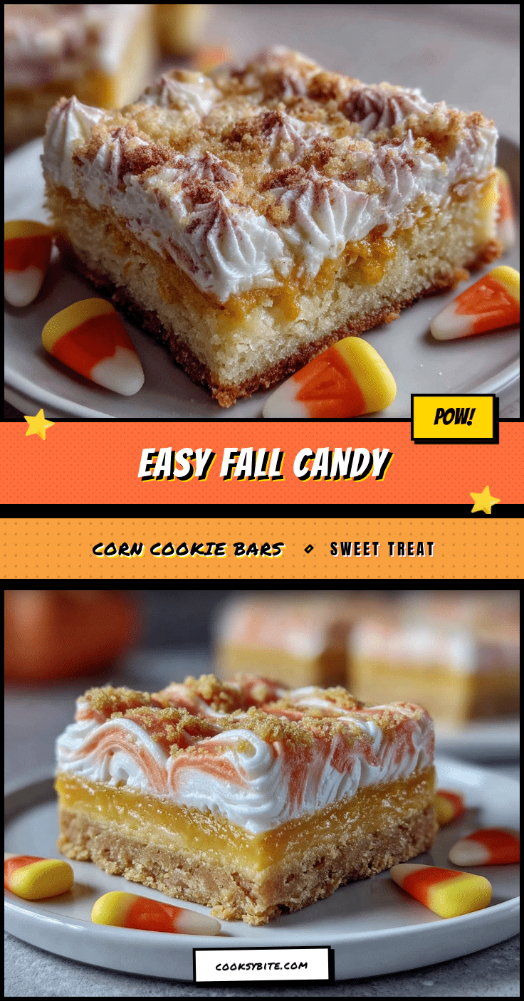 candy corn sugar cookie bars recipe