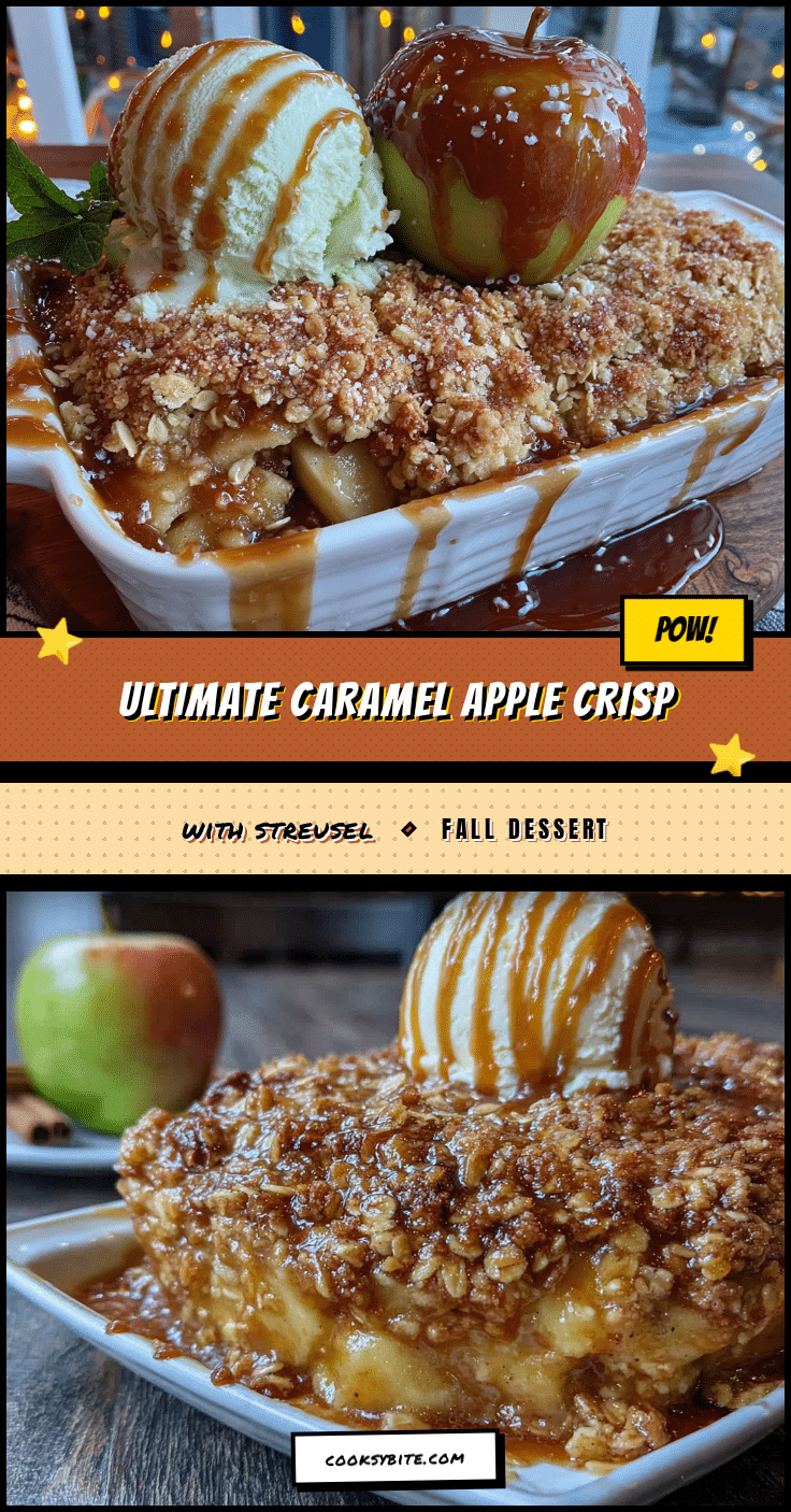 caramel apple crisp recipe