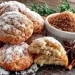 chewy gingerbread snickerdoodle cookies - featured image