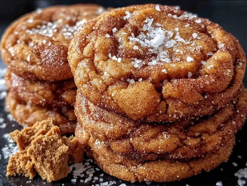 chewy pumpkin snickerdoodles - featured image