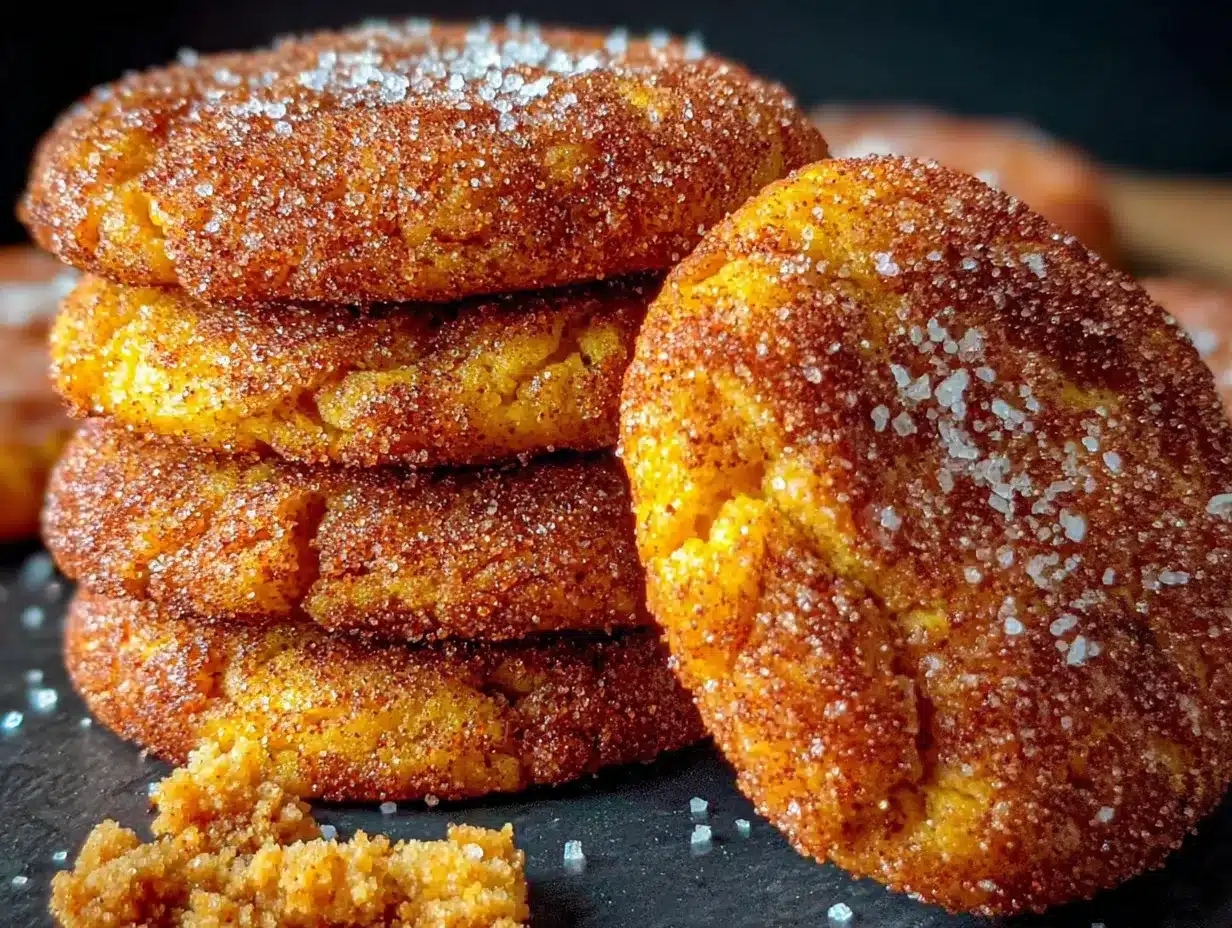 chewy pumpkin snickerdoodles preparation steps