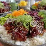 chicken teriyaki meal prep bowls - featured image