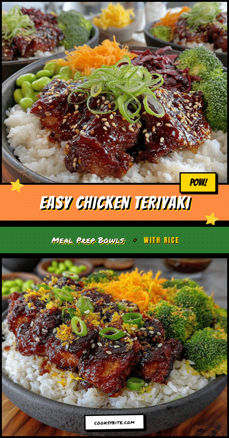 chicken teriyaki meal prep bowls recipe