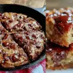 chocolate chip skillet cookie bars for tailgating - featured image
