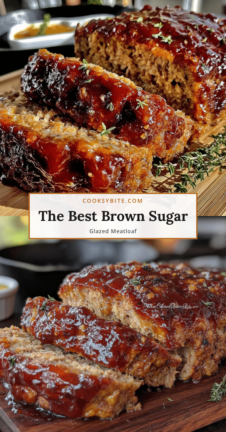 classic homestyle meatloaf with brown sugar glaze recipe