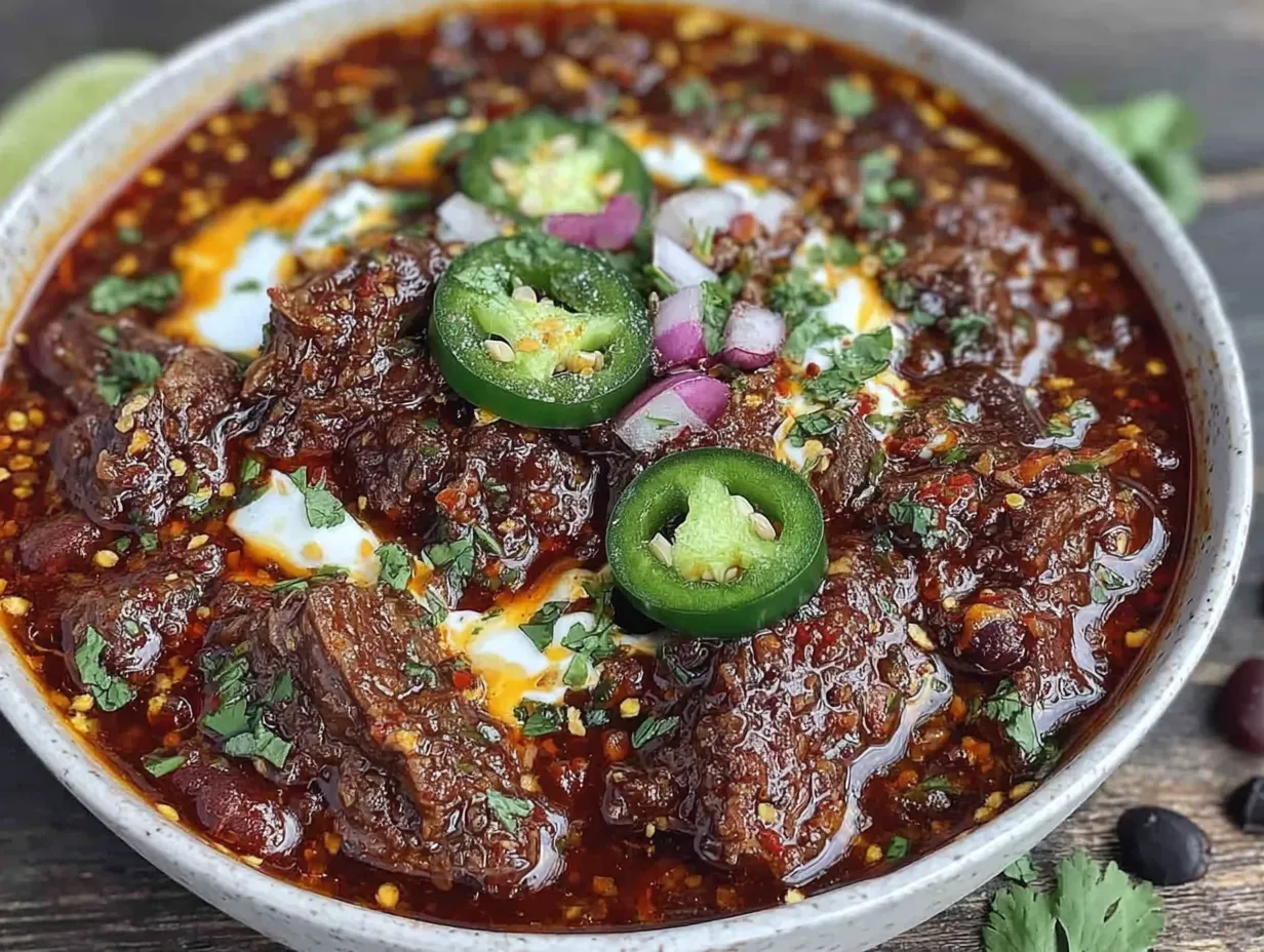 cozy crockpot chili with pumpkin and black beans preparation steps