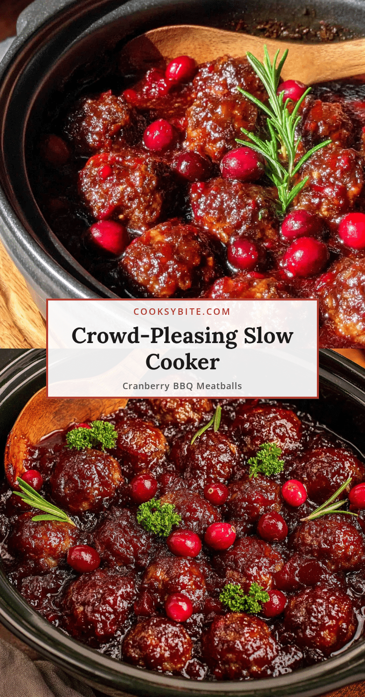 cranberry bbq meatballs recipe