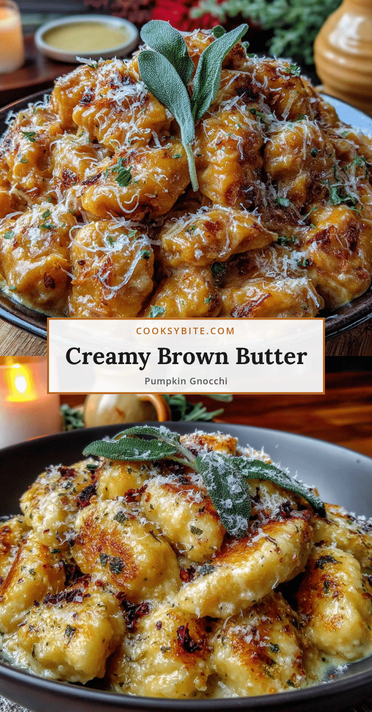 creamy pumpkin gnocchi with brown butter sage recipe