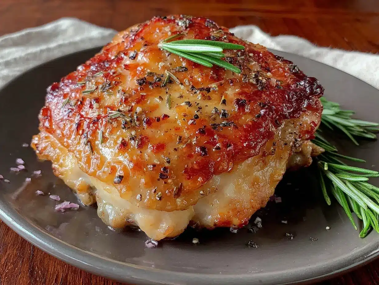 crispy air fryer chicken thighs preparation steps